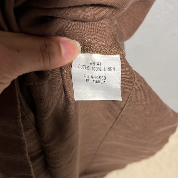 Boden 100% Linen Midi Dress 18L - Picture 6 of 6